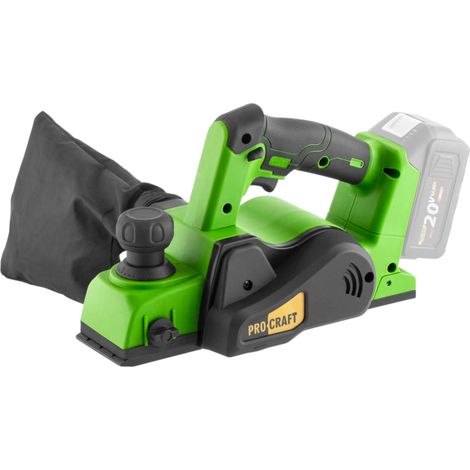 Procraft PE20BLbb Pialla a batteria 20 V 82 mm Brushless + valigetta - senza batteria, senza caricabatteria