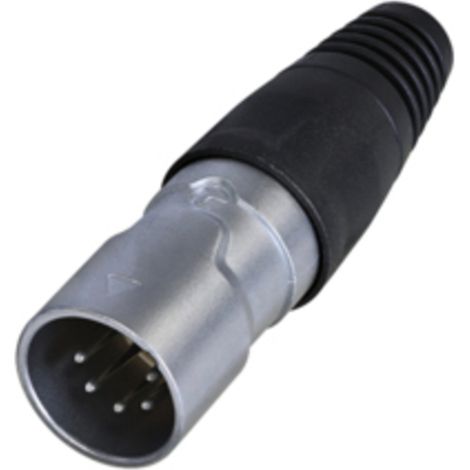 Rean AV RCX5M-Z-000-1 XLR-Steckverbinder Stecker, gerade Polzahl: 5 1 St.