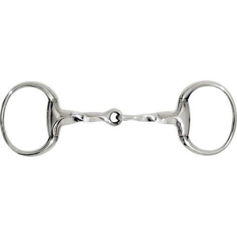 12,5 cm: Morso oliva snodato a torciglione in acciaio inox pieno 16 mm