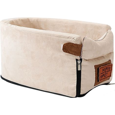 Siège auto pour chien, rehausseur pour petits chiens de moins de 6 kg, gris (1/5)