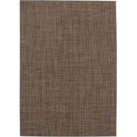 Tovaglietta americana da tavolo 45x30cm marrone - SET 6 pz.