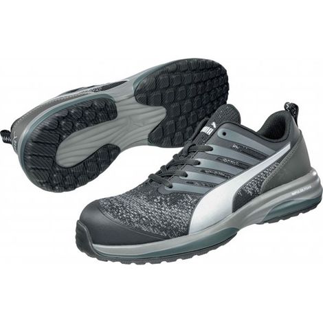 Scarpe antinfortunistiche basse Puma Safety CHARGE BLACK LOW S1P ESD HRO SRC Nero 43 (1/5)