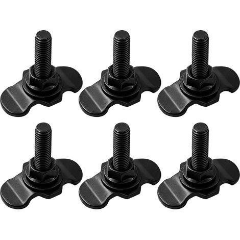 Lot de 6 accessoires de rail aérien M8 x 40 - Raccord à vis (1/5)