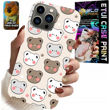Funda para iPhone 13 Pro - Osito de peluche con diseños de ositos de peluche para los más pequeños + cristal (1/5)
