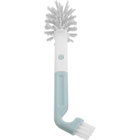 Brosse débouche-évier, nylon, détachable, double tête, pour drain (1/5)