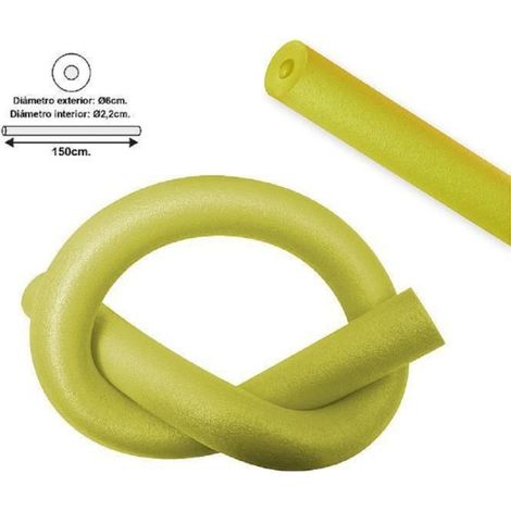 Trade Shop - Tubo De Piscina Flotante ø6x150cm Amarillo Para Ejercicios De Juego De Agua 062899a - (1/5)