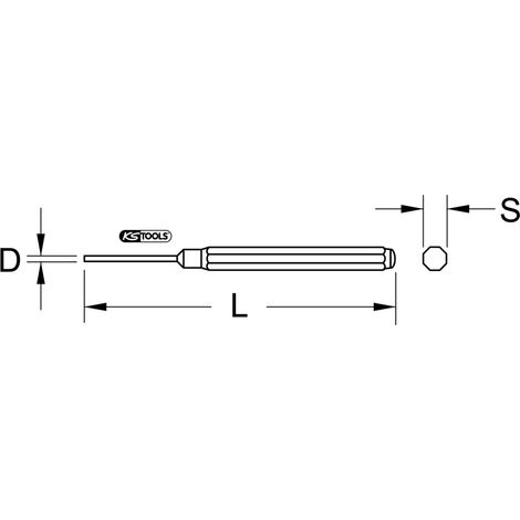 Chasse-axes avec système R-Ball, 14 mm - corps hexagonal