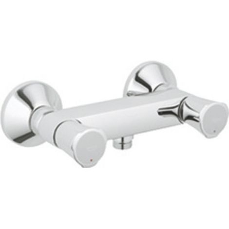 GROHE Miscelatore a 2 maniglie per doccia Costa 263301 DN15 montaggio a parete cromo, 26330001