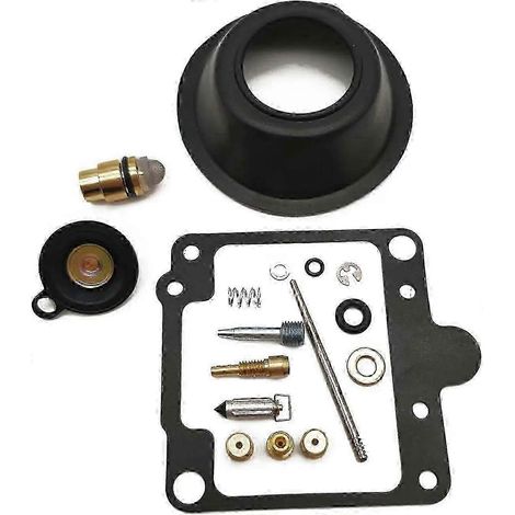 Kit de réparation de carburateur 2026 pour moto Yamaha XS400 S SE 1980-1982 XS400S XS 400 : membrane à dépression, pointeau, joint, clapet anti-retour. (1/4)