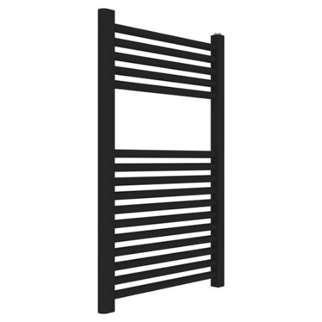 Termoarredo ercos opera nero opaco 500x770 mm interasse 45 cm