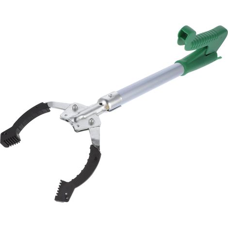 Rutschfester Müllgreifer, 40 cm, Aluminiumlegierung, praktisches und robustes Aufnahmewerkzeug für die Müllreinigung und Hygiene (1/5)