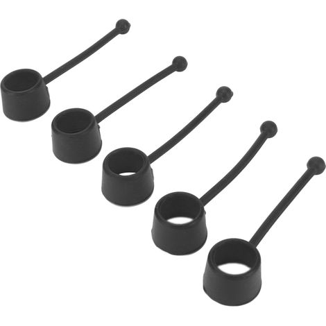 Lot de 5 bandes élastiques 60lb en silicone pour renforcement des doigts - extenseur de résistance pour exercice de fitness (1/5)