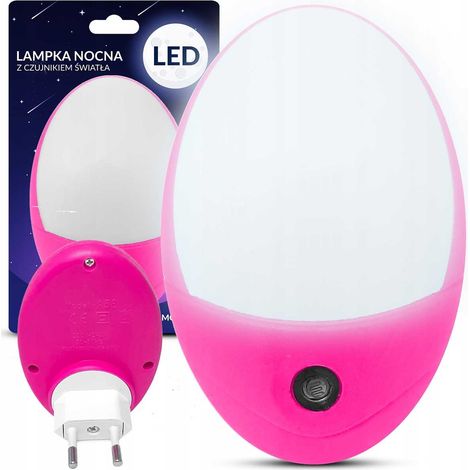 Heckermann 58 Pink LED-Nachtlicht