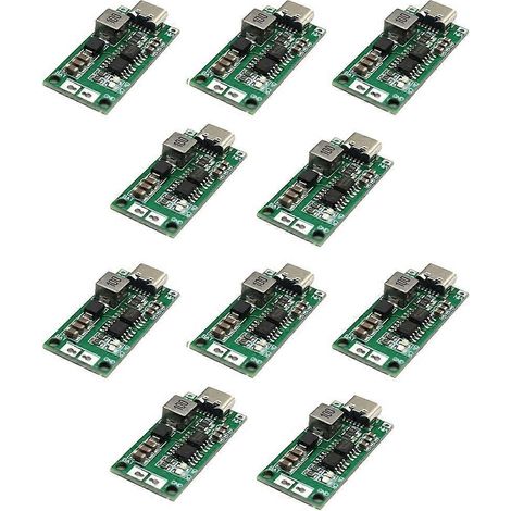Carte de chargeur mini-batterie USB Type-C vers 8,4 V/12,6 V/16,8 V pour batteries LiPo/Li-ion 3S, module de charge élévateur 1 A (1/5)