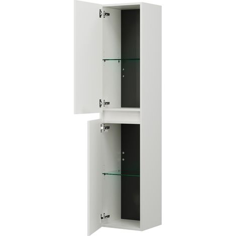 burgbad Rocio armario alto, 2 puertas, bisagra de puerta derecha