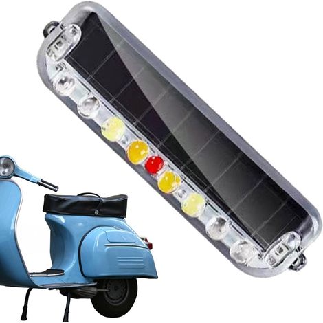 Feux d'avertissement,Barre Clignotante Solaire à LED (1/5)