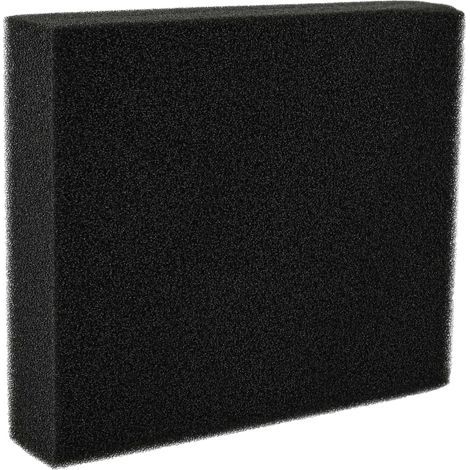 1 Filtre en mousse, 13x10,8x2,5cm, Noir, Pour tondeuse à gazon, Remplacement 18550011/0 (1/5)