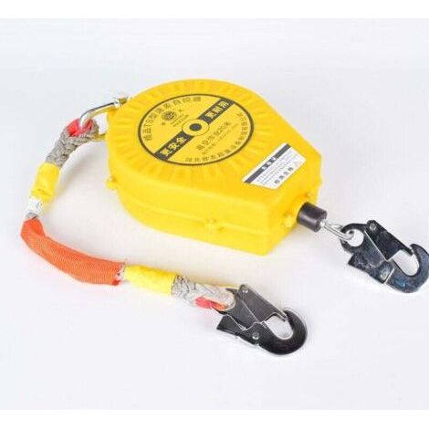 Automatic Recall Fall Arrest, Retractable Fall Arrest Device for Connecting Safety Harness, 10M (1/4)