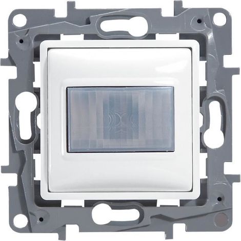 Interrupteur automatique - LEGRAND - Niloé - 400W - Blanc - Enjoliveur finition éclat