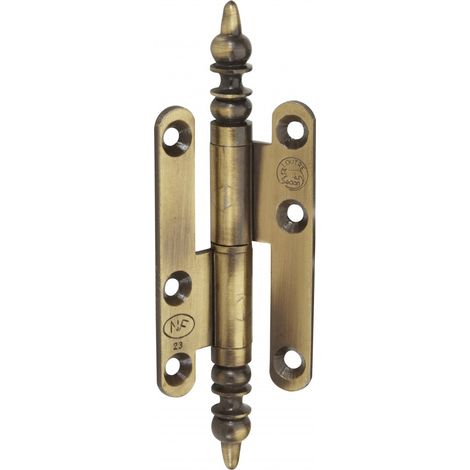 HETTICH Paumelle acier pour meuble HETTICH, L.80 x l.45 mm