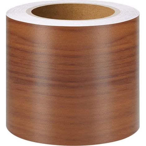 Bordure De Papier Peint Frise Murale Adhesive Bordure Papier Peint Frise Autocollante Pour Cuisine, Salle De Bains, Plafond, Salon, Chambre DéCoration Murale Acajou 12cm X 500cm (1/5)