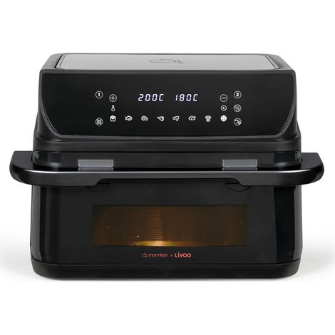 Friggitrice ad aria da 10 litri e 2400 W con separatore - DOC346CO - Livoo