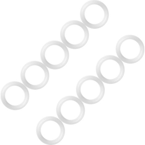 10 Stück/Set 1,5" Hygiene-Klemmring-Dichtungsring-Unterlegscheibe aus Silikon (1/5)