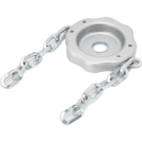 Tête de coupe à chaîne en fer, disque de roue de remplacement, accessoire de tondeuse à gazon en usine (1/5)