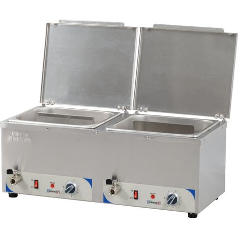 Bain-marie à Eau Chauffe-saucisses Double - Casselin
