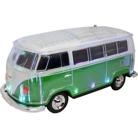 Enceinte Bluetooth WS-267BT - Mini enceinte en forme de combi VW - Verte (1/5)