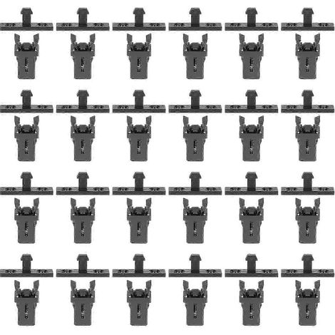 jeu de fixations pour interrupteur de poubelle à poussoir, verrou de sécurité et boucle (1/3)