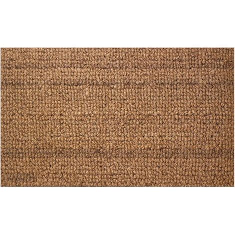 Tapis Coco Naturel Bouclé 45x75 Cm - Idmat