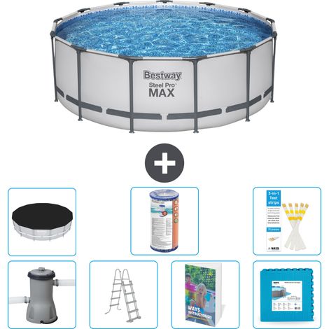Bestway Steel Pro MAX Rund - 427x84 cm - 8-teilig S602