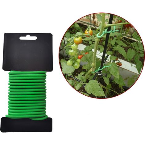 Lien Souple Vert TPR pour Plantes, Tomates, Rosiers et Vignes - Support de Jardin (1/5)