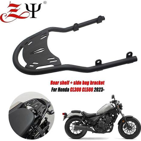 Compatible avec Honda CL250/CL300/500 : Support d'arbre de transmission arrière modifié, panneau d'extension pour sacoches latérales, porte-bagages arrière ou porte-bagages arrière - Panneau d'extensi (1/5)