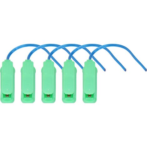 Argon welding torch switch with wire, switch housing with wire, 5 pieces, green. (1/5)
