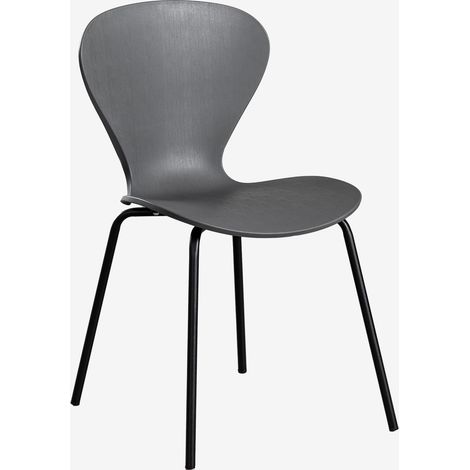Pack de 4 Sillas de Comedor Apilables Uit SKLUM              (1/5)