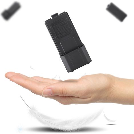 Étui de protection robuste en plastique noir pour radios BAOFENG UV-5R et modèles compatibles