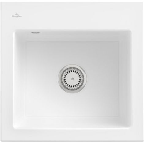 VB Einbauspüle Subway 50 S 331501 525x 510mm Rechteck Snow White CeramicPlus (1/2)