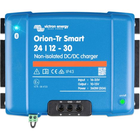 Convertidor Orion-Tr Smart DC-DC 24/12-30A No Aislado