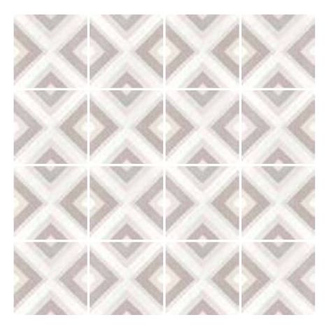 Aelle - Carrelage sol / mur effet ciment 20x20 cm CAPRICE DECO SQUARE PASTEL - Vendu par boîte de 1 m² (1/3)