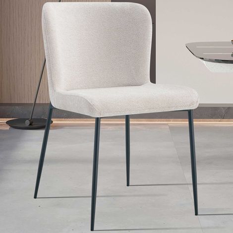Chaise de salle à manger Lisa  50 x 62 x 85 cm  Beige (1/5)