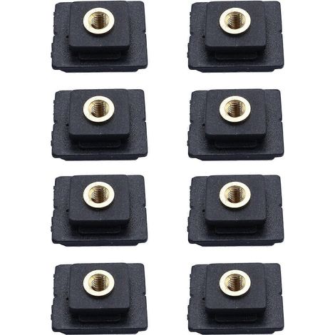 8X Écrous et clips de fixation pour phares avant 63122752224 pour Mini R60 R55 R56 R61 Countryman (1/5)