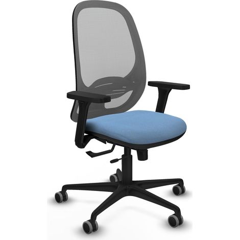 Silla de oficina piqueras y crespo Cilanco gris brazos 3D (1/2)