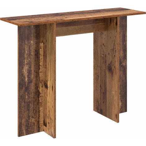 Konsolentisch Altholz 100 x 30 x 75 cm Holzwerkstoff vidaXL