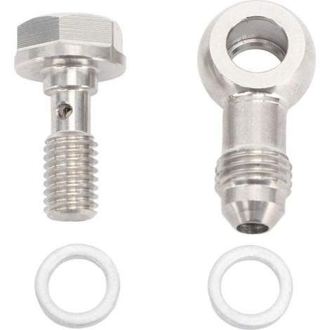 Kit de boulons banjo M8 X 125 mm à AN4 raccord en acier inoxydable à haute capacité de charge avec rondelle (1/4)