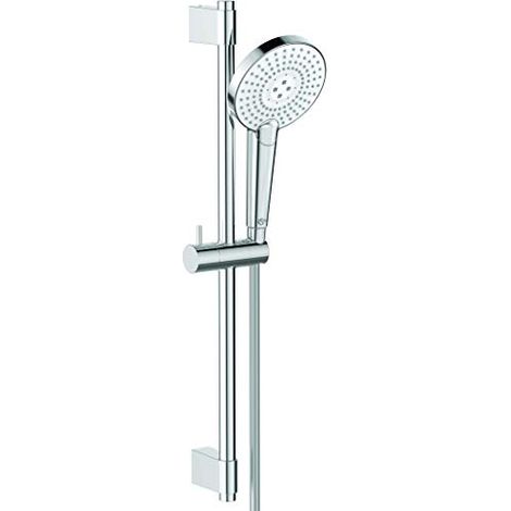 Ideal Standard Idealrain Evo Jet - Set doccetta Circle, asta saliscendi 60 cm, 3 getti, cromato B1761AA (1/4)