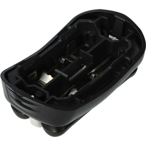 Cassetta di rasatura compatibile con Braun Serie 300 nera - Alta qualità e durata lunga (1/2)