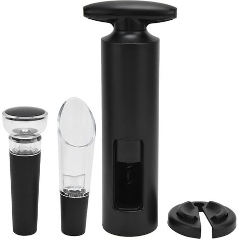 Lot ouvre-bouteille vin manuel T-type ABS aluminium décapsuleur tire-bouchon portatif cuisine maison (1/5)