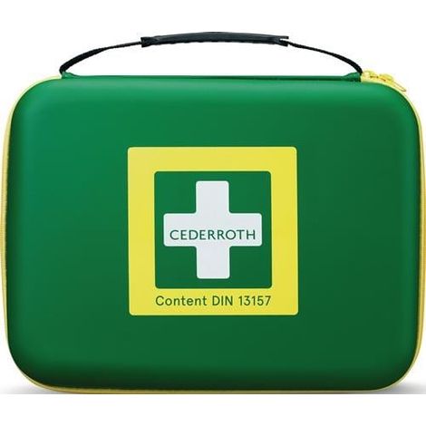 Botiquín  de primeros  auxilios  B310xH247xT80aprox.mm  verde  CEDERROTH (1/4)